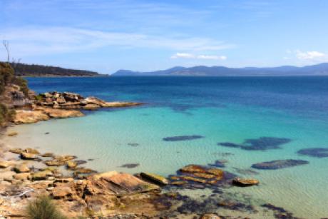 Maria Island aerial view